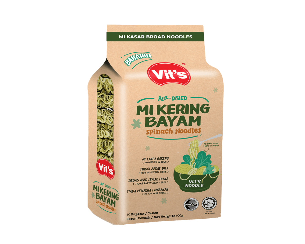 Vit's Noodle - Mi Kering Bayam