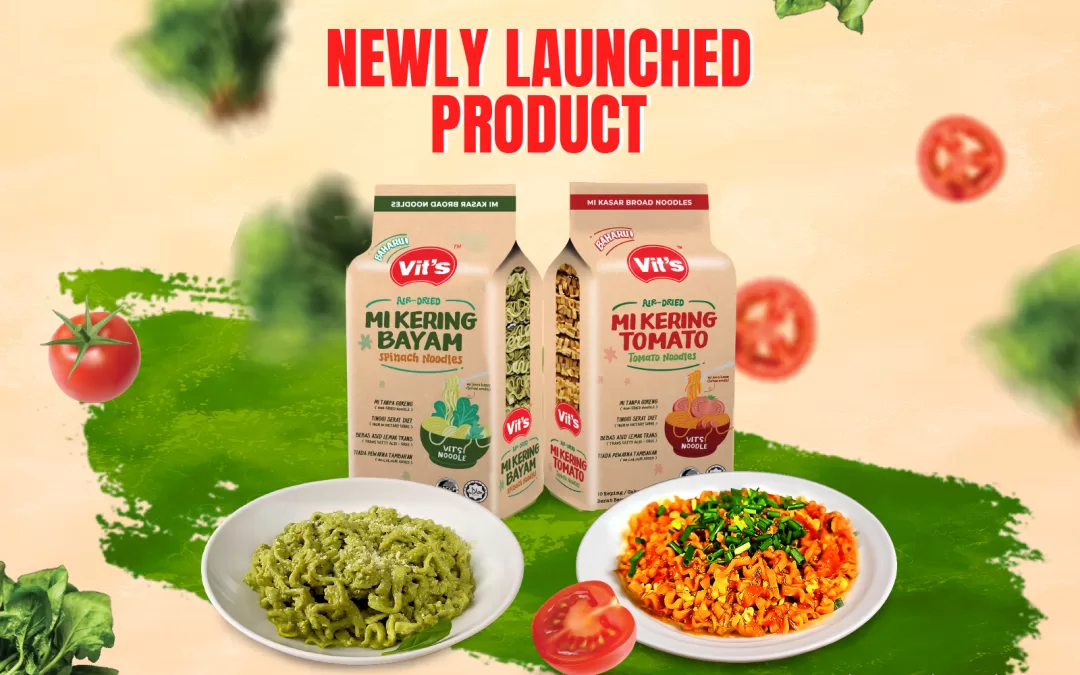 Healthy Instant Noodles Malaysia: Introducing Vit’s Spinach and Tomato Flavours for Everyday Life