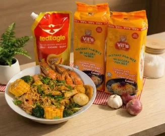 Mala-Inspired Dry Pot Pan Mee