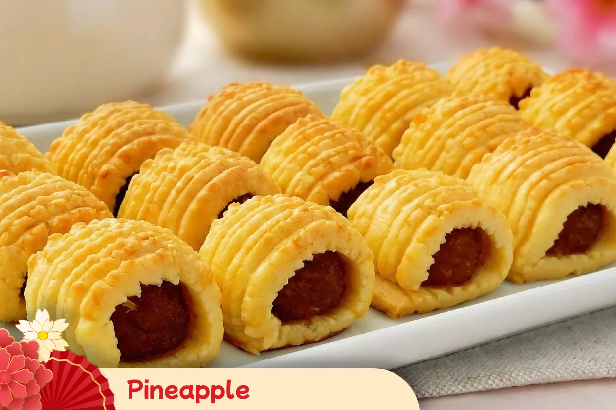 Include pineapple tarts in festive celebrations as a symbolic gesture to welcome the arrival of good fortune and prosperity in the new year