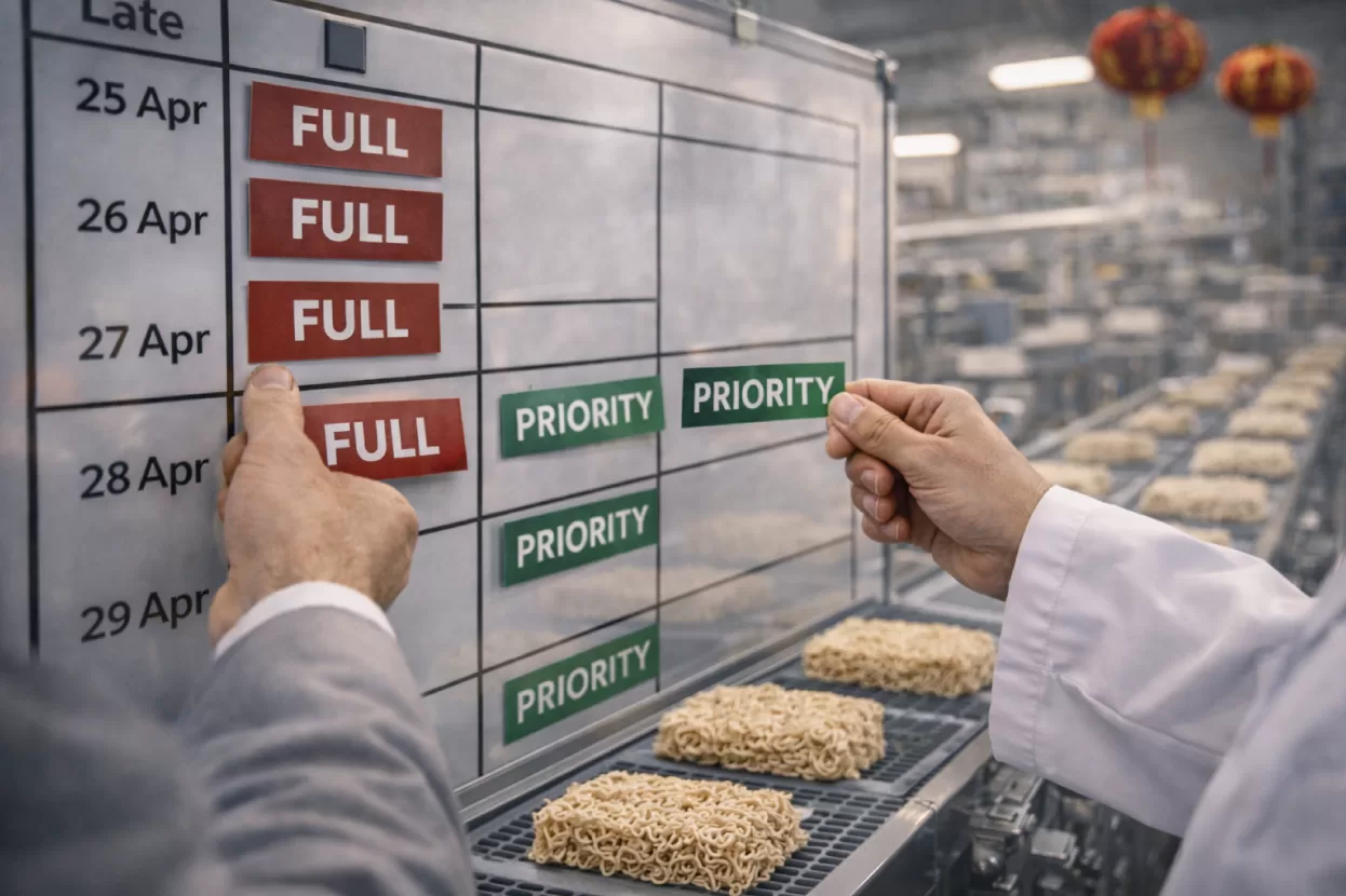 Ensure production reliability during peak demand, festive seasons, and promotions through strong manufacturing partnerships.