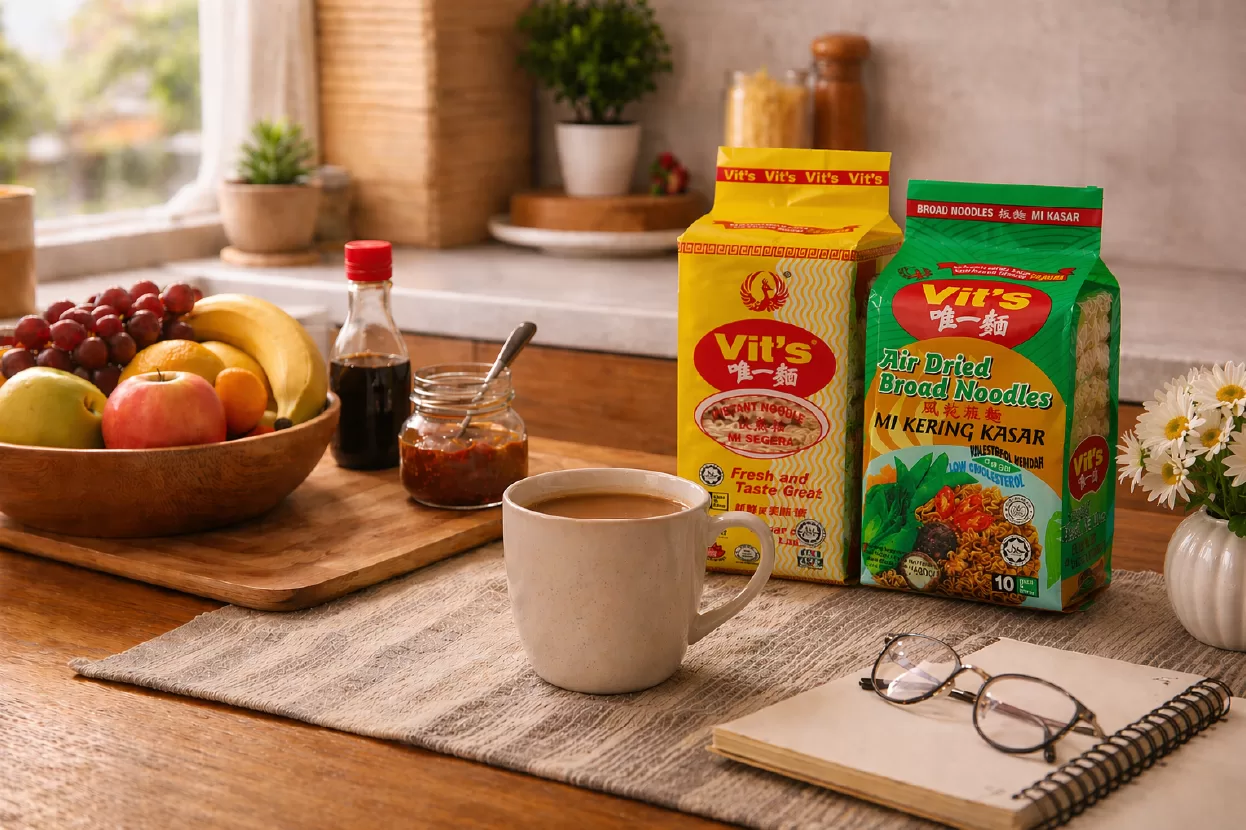 How Vit’s Instant Noodles Have Been Part of Everyday Life Vit’s noodles have become a quiet everyday companion, consistently present in simple but meaningful moments like meals at home, hawker stalls, and family gatherings without people always noticing.