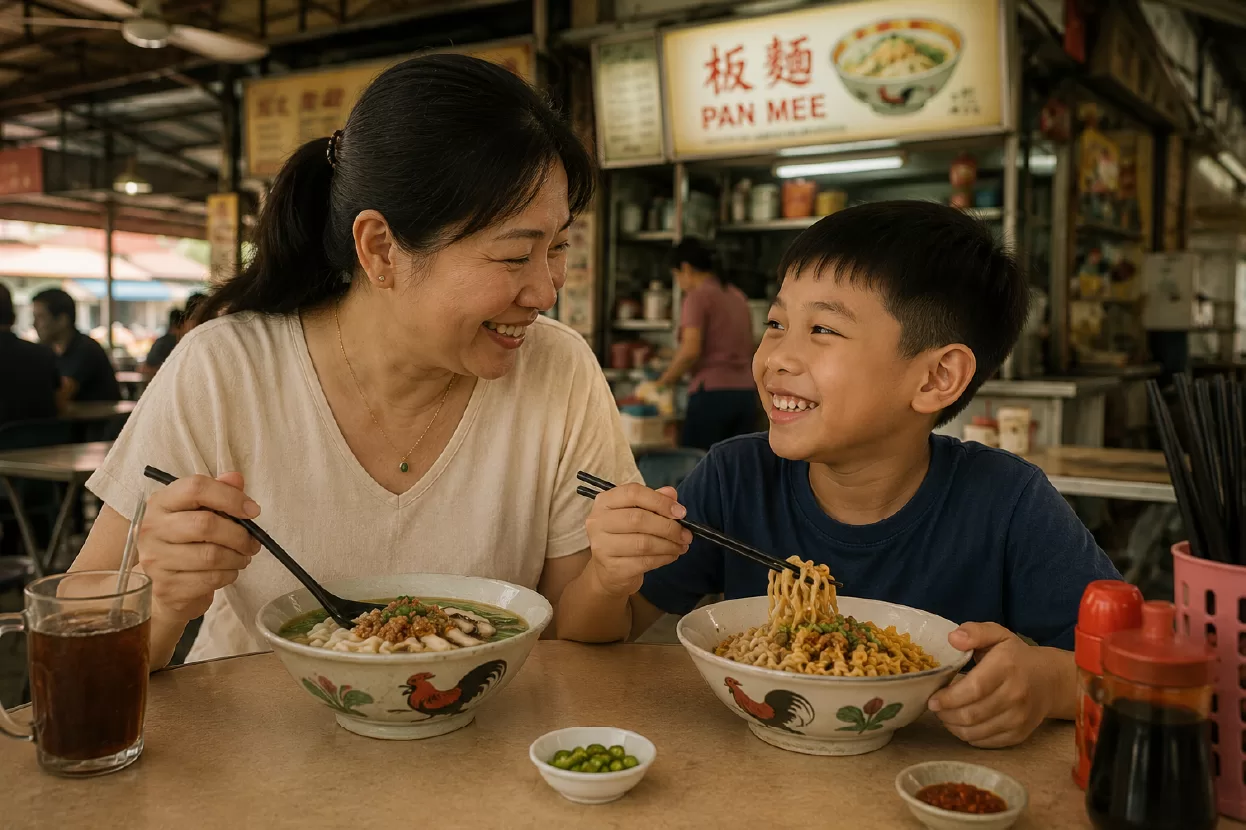 Vit's Instant Pan Mee Pan Mee remains a beloved Malaysian comfort food, enjoyed across generations in both traditional and convenient instant forms.