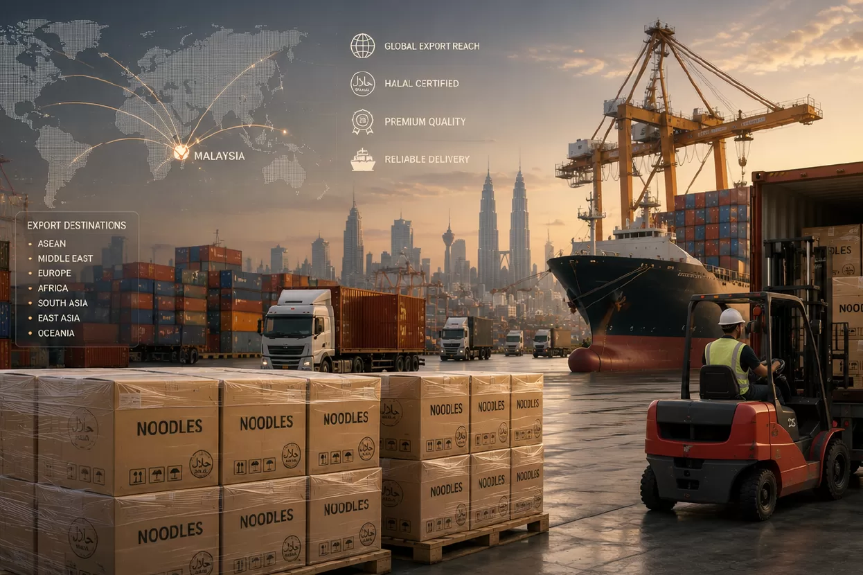 Malaysia offers strong opportunities for exporting noodle brands, and partnering with an experienced manufacturer like Vit’s can help businesses bring export-ready products from concept to market.