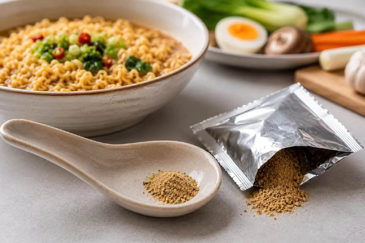 The main health concern with instant noodles is their high sodium content, but using less seasoning, avoiding the broth, and eating them in moderation can significantly reduce this risk.