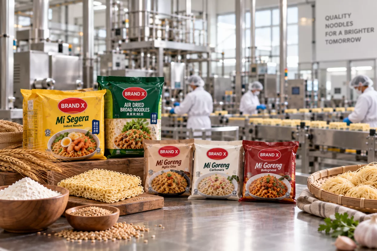 Vit's supports halal-certified OEM noodle exports, helping brands assess certification and market access before production.